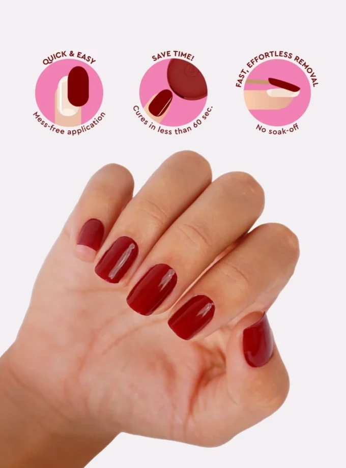 Gel Strips - Rouge Dahlia